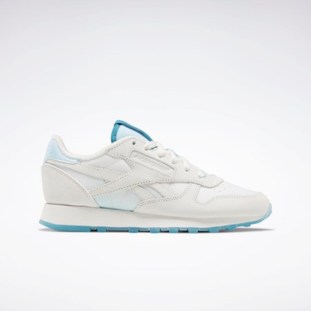 Reebok MadWomen Classic Leather Shoes Chalk / Chalk / Thirsty Blue | GW3827