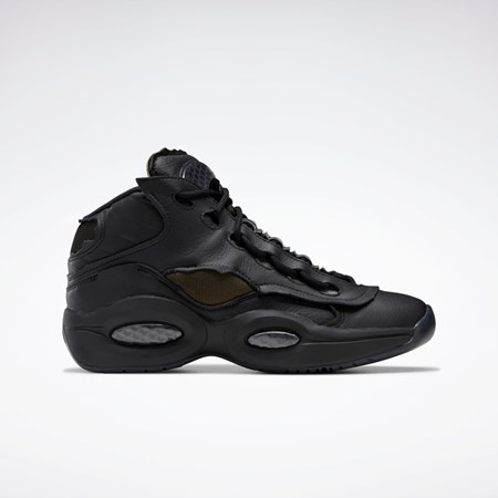 Reebok Maison Margiela Question Mid Memory Of Basketball Shoes Black / Ftwr White / Black | GW5001