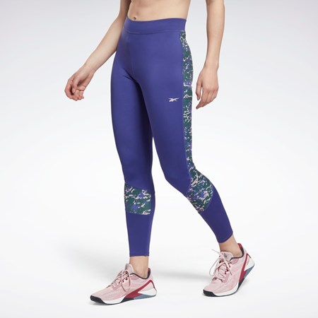 Reebok Modern Safari Leggings Bold Purple | HH8056