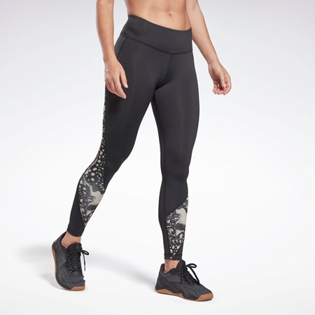 Reebok Modern Safari Leggings Night Black | HB1060