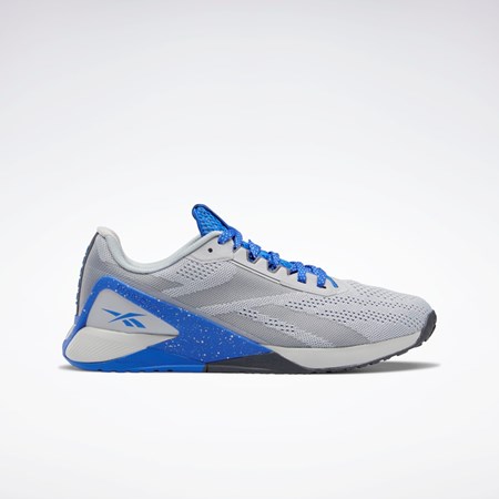 Reebok Nano X1 Training Shoes Pure Grey 3 / Court Blue / Pure Grey 7 | GY1971