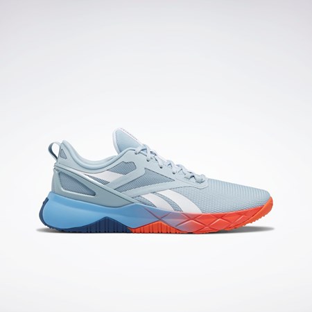 Reebok Nanoflex Parafit TR Shoes Gable Grey / Ftwr White / Batik Blue | GX2225