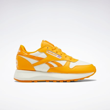 Reebok Popsicle Classic Leather SP Shoes Semi Fire Spark / Chalk / Semi Fire Spark | GY2438