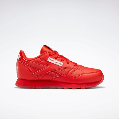 Reebok Popsicle Classic Leather Shoes - Preschool Instinct Red / Instinct Red / Instinct Red | HR0662