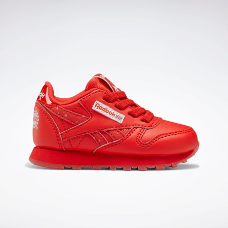 Reebok Popsicle Classic Leather Shoes - Toddler Instinct Red / Instinct Red / Instinct Red | HR0664