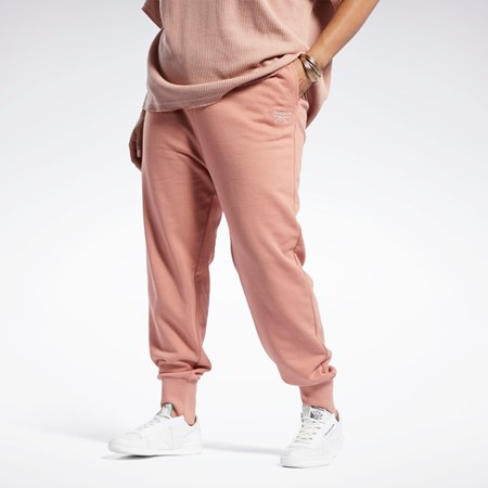 Reebok Reebok Classics French Terry Pants (Plus Size) Canyon Coral | HC7590