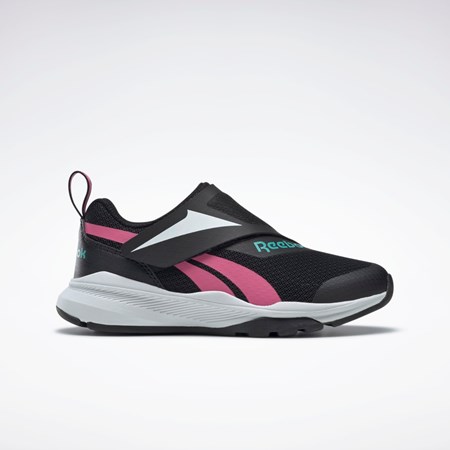 Reebok Reebok Equal Fit Shoes - Preschool Core Black / Atomic Pink / Ftwr White | GW6732