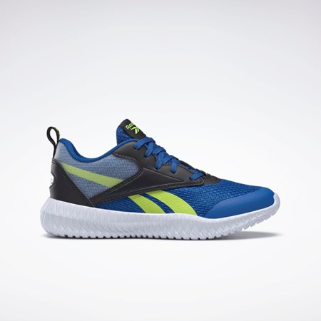 Reebok Reebok Flexagon Energy 3 Shoes - Preschool Vector Blue / Core Black / Acid Yellow | GX4003