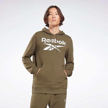 Reebok Reebok Identity Big Logo Hoodie Army Green | HF0770