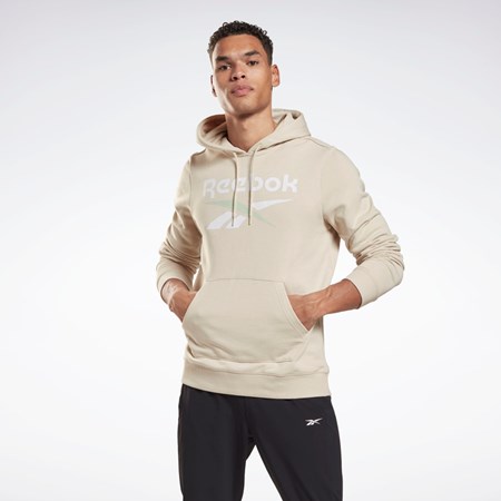 Reebok Reebok Identity Big Logo Hoodie Stucco | H54481