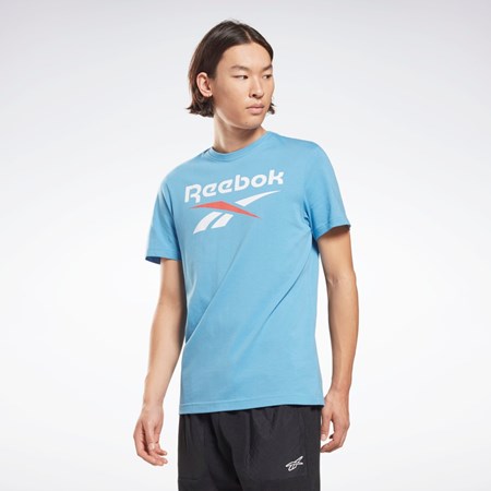 Reebok Reebok Identity Big Logo T-Shirt Essential Blue | HD4217