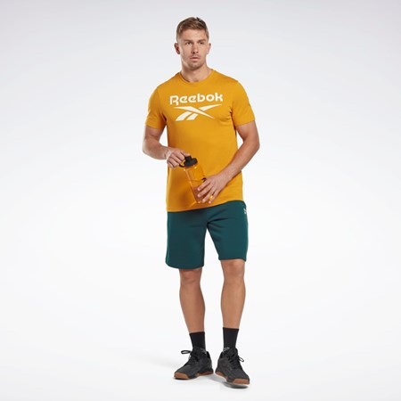 Reebok Reebok Identity Big Logo T-Shirt Bright Ochre | HJ9967