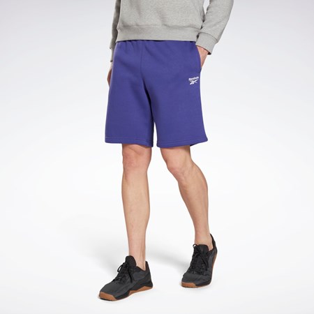 Reebok Reebok Identity Fleece Shorts Bold Purple | HH8327