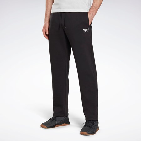 Reebok Reebok Identity Open Hem Pants Black | HH8331