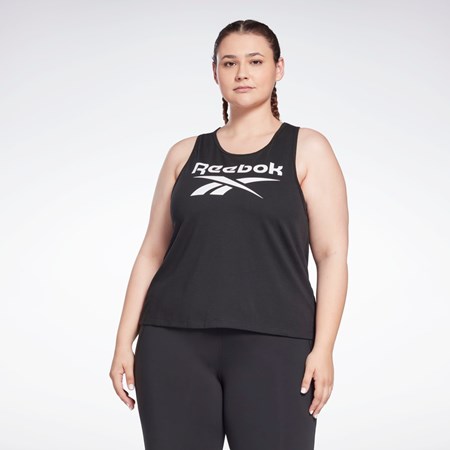 Reebok Reebok Identity Tank Top (Plus Size) Black | H62517