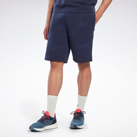 Reebok Reebok Identity Vector Fleece Shorts Vector Navy | HM9314