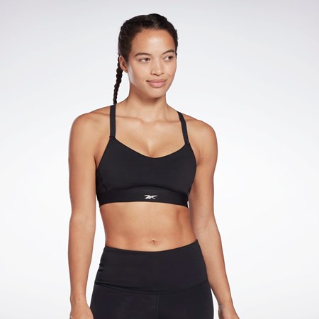 Reebok Reebok Lux Strappy Sports Bra Black | H51841