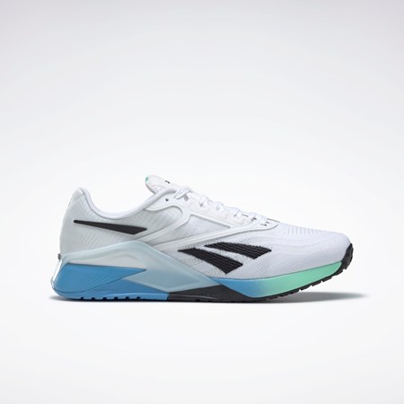 Reebok Reebok Nano X2 Training Shoes Ftwr White / Essential Blue / Hint Mint | GZ0886