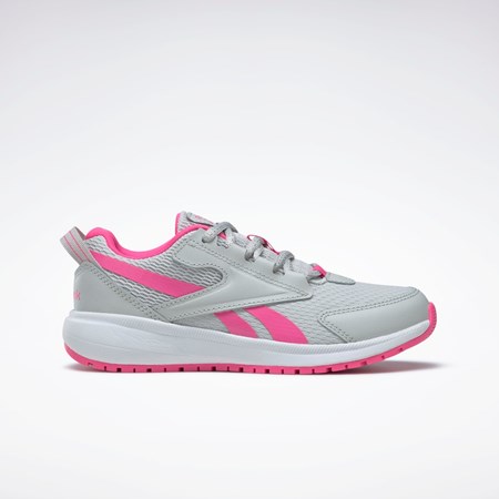 Reebok Reebok Road Supreme 3 Shoes - Preschool Pure Grey 2 / Atomic Pink / Ftwr White | GX3994