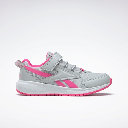 Reebok Reebok Road Supreme 3 Shoes - Preschool Pure Grey 2 / Atomic Pink / Ftwr White | GX3996