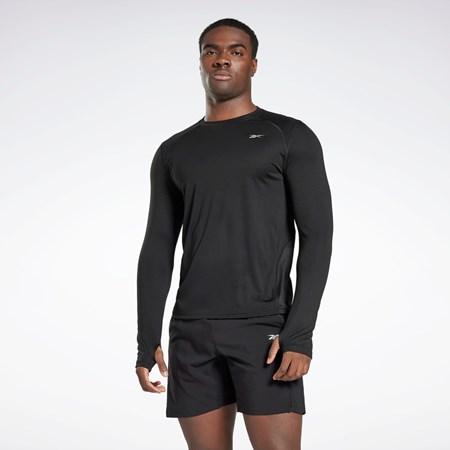 Reebok Running Long Sleeve T-Shirt Black | HG6734