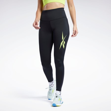 Reebok Running Vector Leggings Black | HA1004