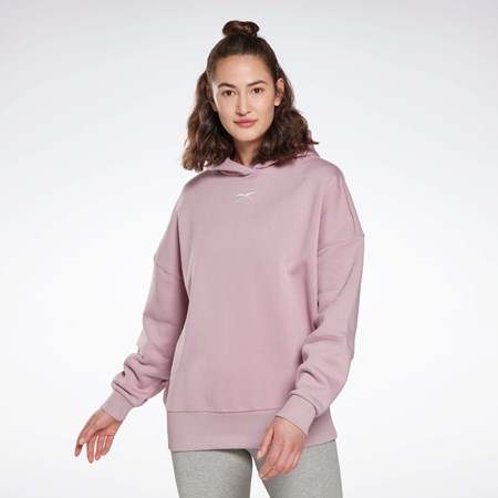 Reebok Studio Recycled Oversize Hoodie Infused Lilac | HM5088