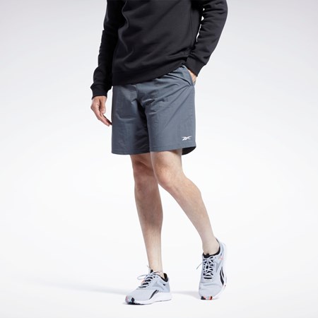 Reebok Training Essentials Utility Shorts Cold Grey 6 | GU0794