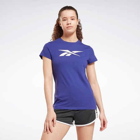 Reebok Training Essentials Vector Graphic Tee Bold Purple | HI1707