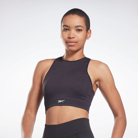 Reebok United By Fitness Myoknit Seamless Top Black | H49222