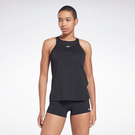 Reebok United By Fitness Perforated Tank Top Black | H49071