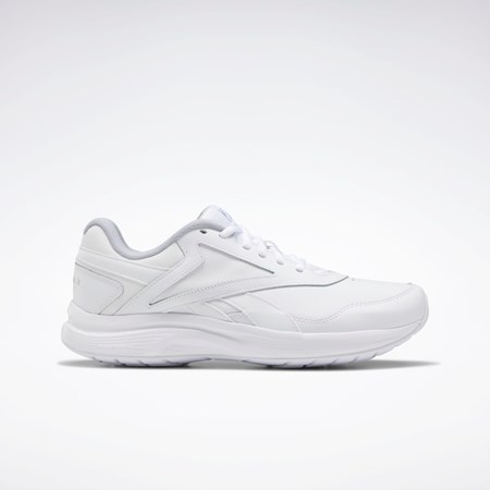 Reebok Walk Ultra 7 DMX MAX Wide Shoes WHITE / Cold Grey 2 / Collegiate Royal | FU7141