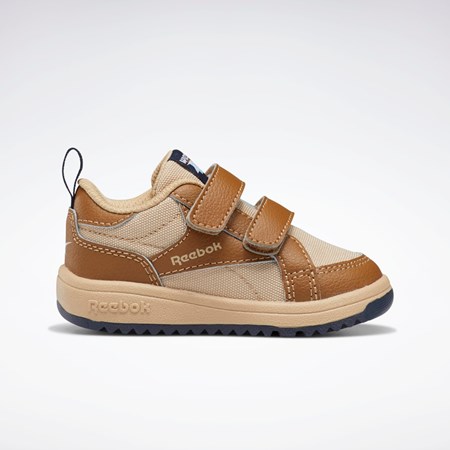 Reebok Weebok Clasp Low Shoes - Toddler Wild Brown / Sahara / Vector Navy | GV8552