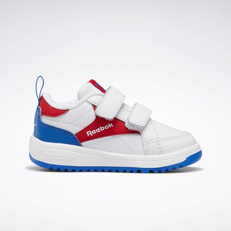 Reebok Weebok Clasp Low Shoes - Toddler Ftwr White / Vector Red / Vector Blue | GV8553