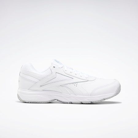 Reebok Work N Cushion 4.0 Wide Shoes White / Cold Grey 2 / White | FU7356