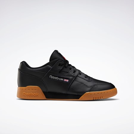 Reebok Workout Plus Shoes Black / Carbon / Classic Red / Reebok Royal | CN2127