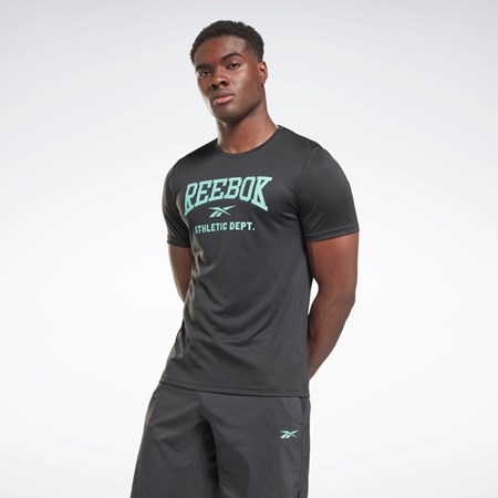 Reebok Workout Ready Graphic T-Shirt Night Black | HI3911