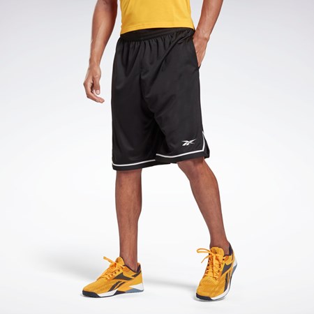 Reebok Workout Ready Mesh Shorts Black | GR9251