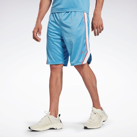 Reebok Workout Ready Mesh Shorts Essential Blue | HA1080