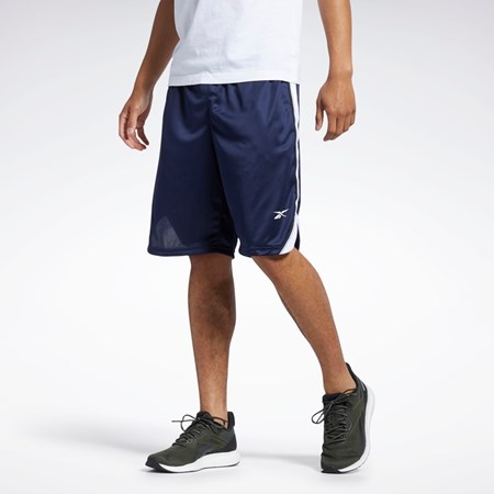 Reebok Workout Ready Mesh Shorts Vector Navy | HL1980