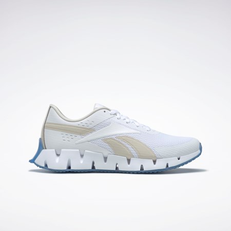 Reebok Zig Dynamica 2 Shoes Ftwr White / Stucco / Ftwr White | GX7062