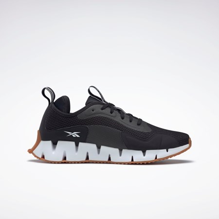 Reebok Zig Dynamica Shoes Core Black / White / Reebok Rubber Gum-03 | FX1092