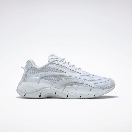 Reebok Zig Kinetica 2.5 Shoes Ftwr White / Pure Grey 1 / Pure Grey 1 | GX0131